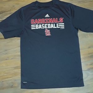 Adidas Climalite St. Louis Cardinals baseball tee
